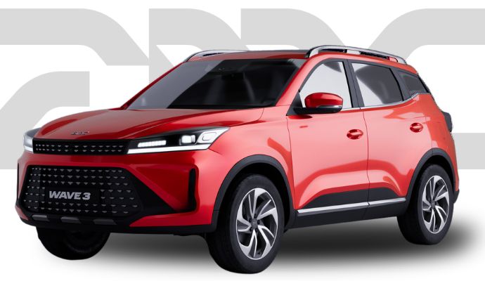 Wave3 suv GPL in colore Ruby Red